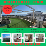 By Can Özker'den İskele Long Beach'de Oturuma Hazır Deniz'e 200 m 2. El Daire Teraslı